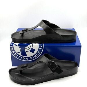 Birkenstock Gizeh EVA Regular Fit Black - US Men's 10 Women's 12 EU 43